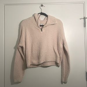 Pink wool sweater
